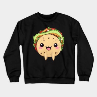 Cute Taco Crewneck Sweatshirt